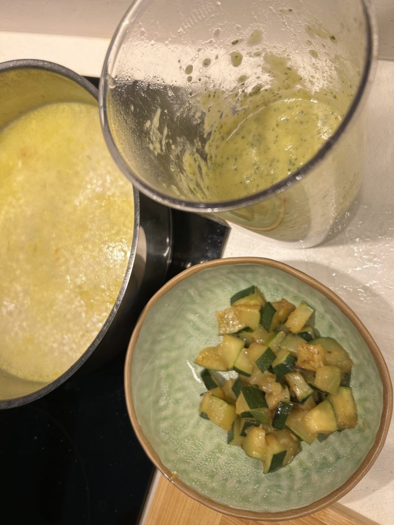 Cuketové risotto